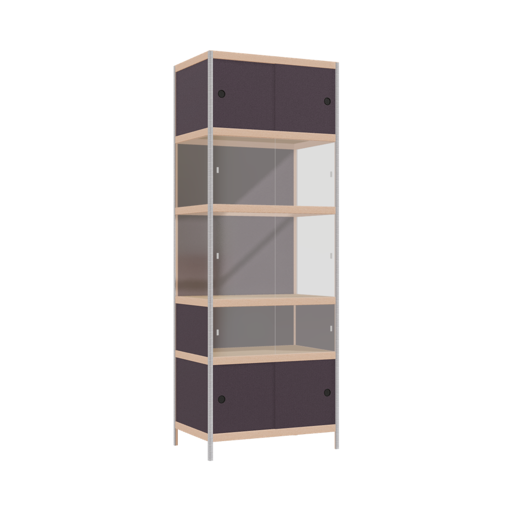 Display cabinet (219x80x52 cm)