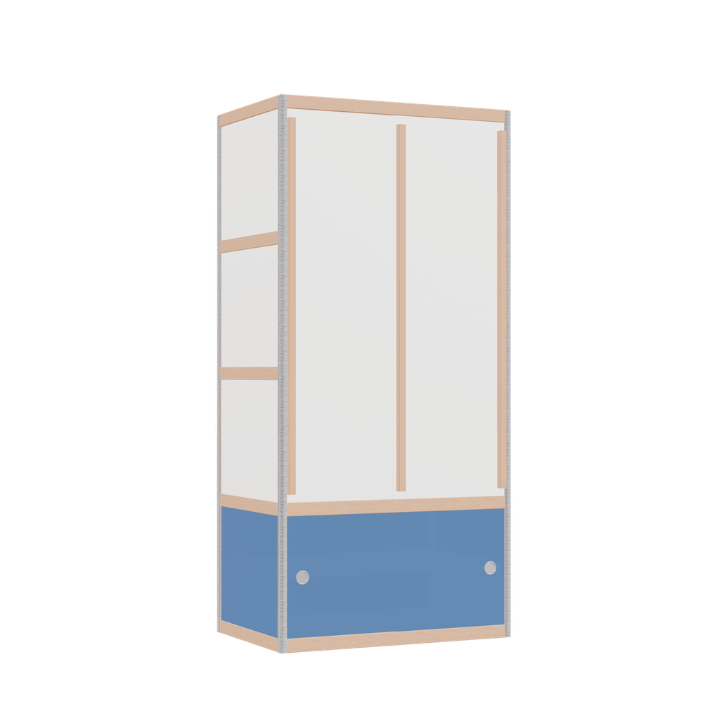 Wardrobe (168x80x52 cm)