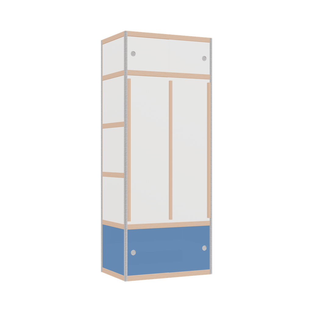 Kleerkast (199x80x52 cm)