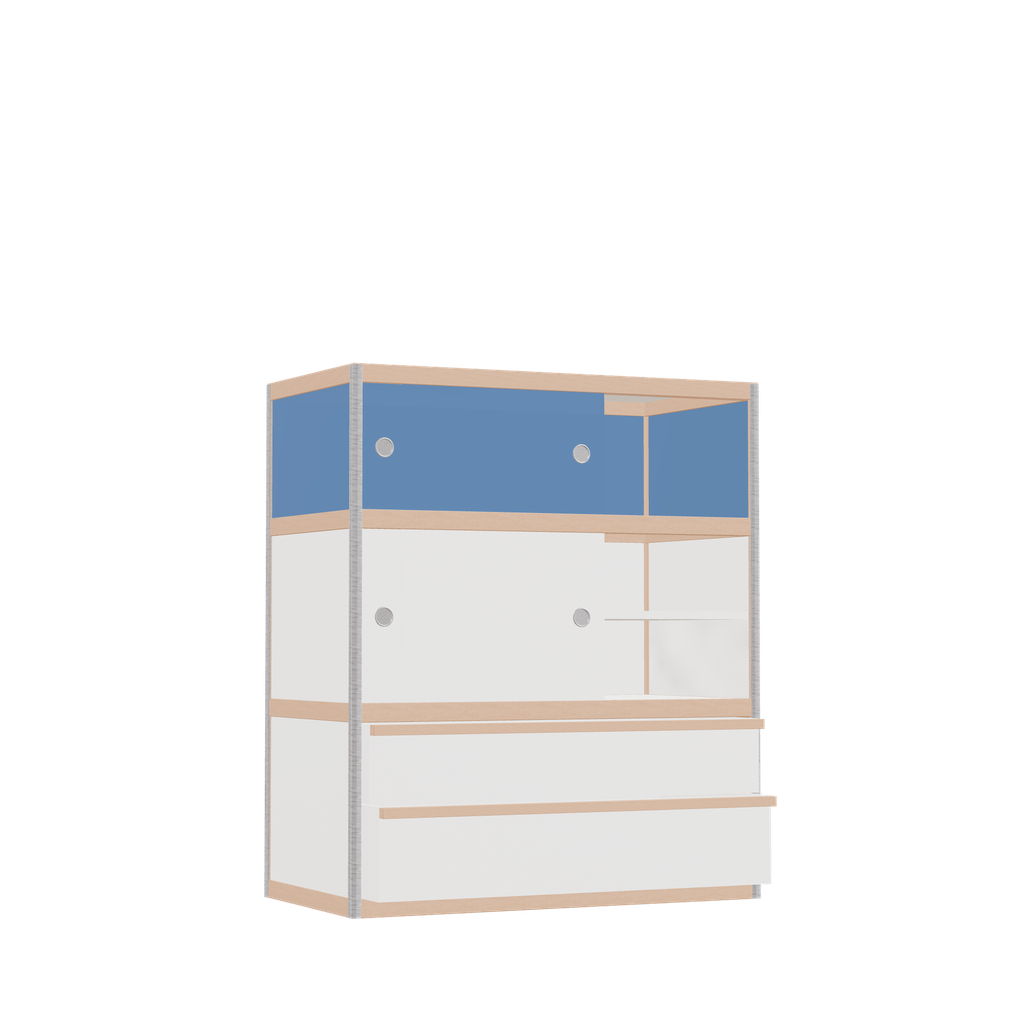 Kast (117x100x52 cm)