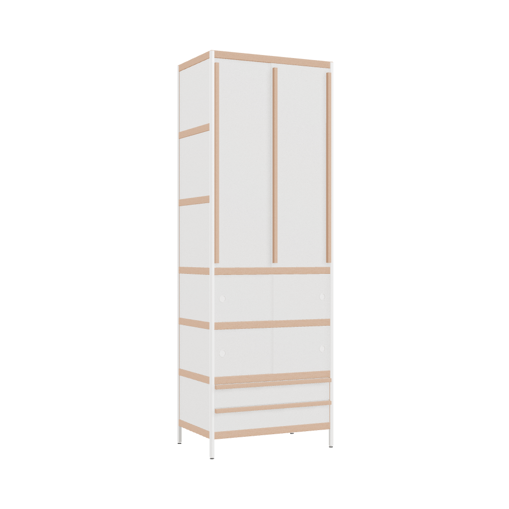 Wardrobe (231x80x52 cm)