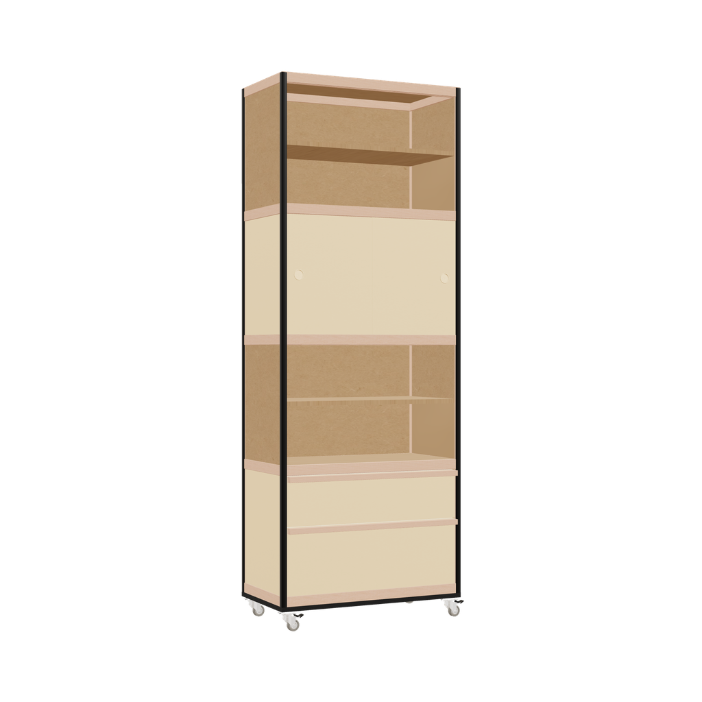 Armoire (217x80x42 cm)