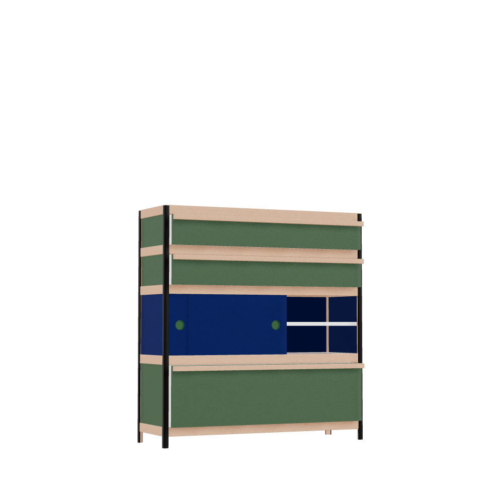 Kast (106x100x32 cm)