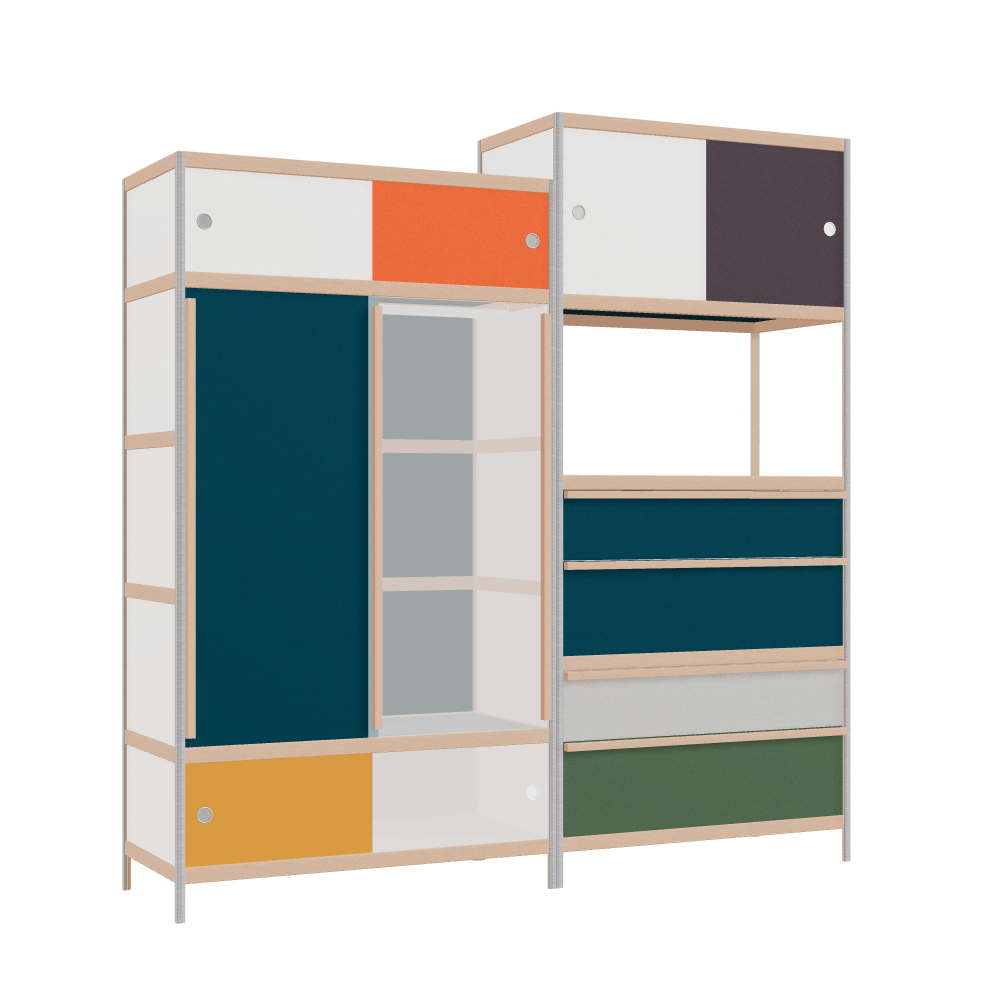 Furniture (218x210x52 cm)