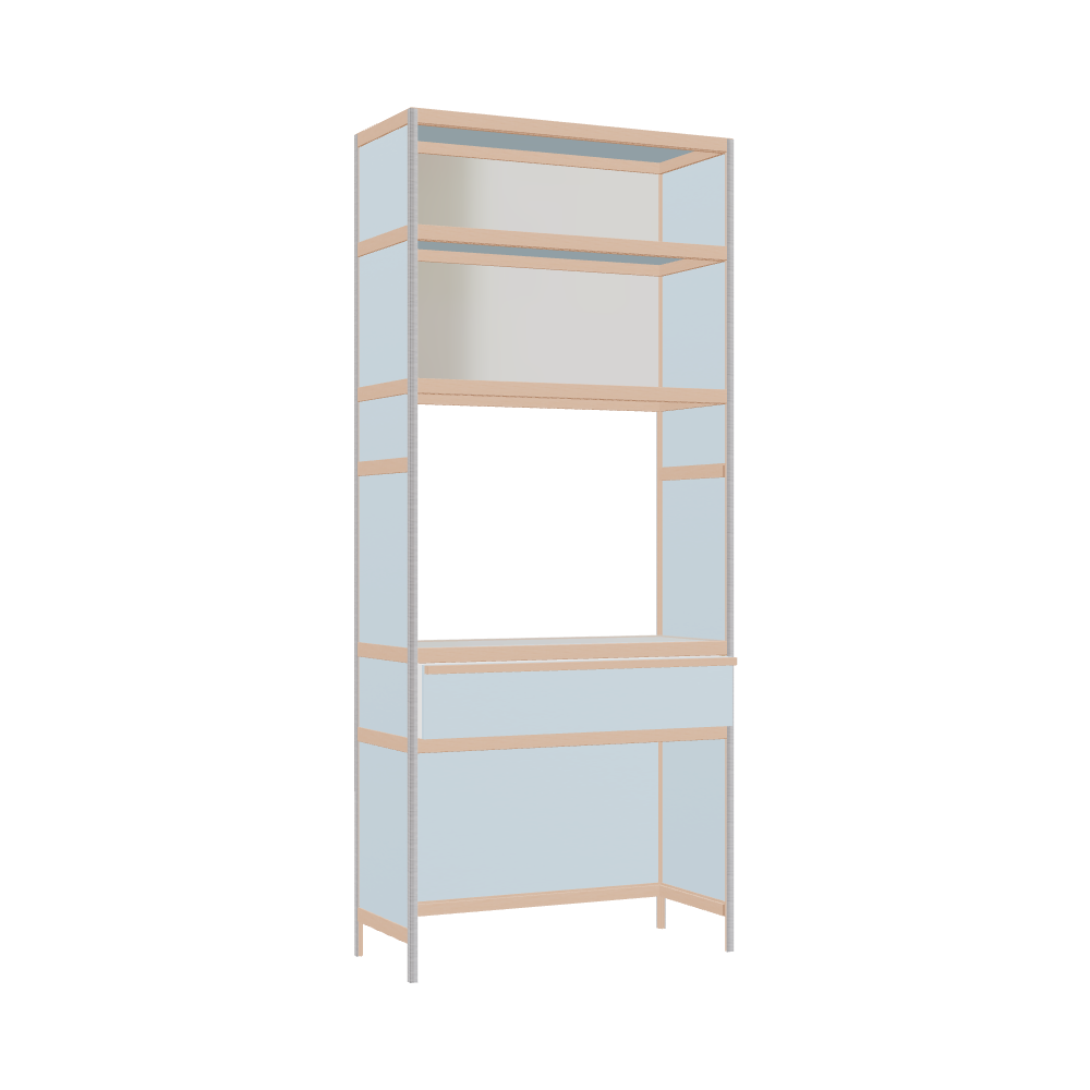 Shelf (233x100x42 cm)