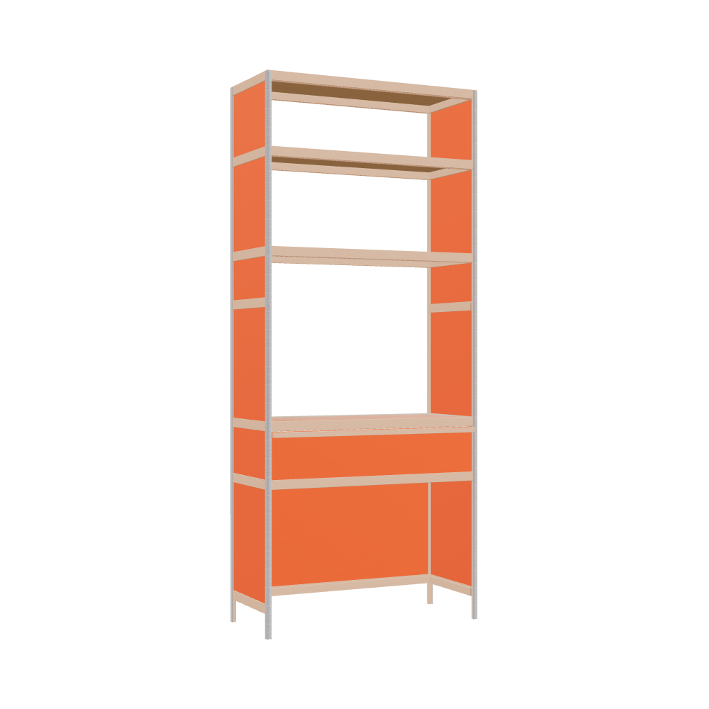 Shelf (233x100x42 cm)