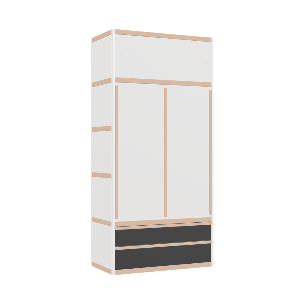 Wardrobe (209x100x52 cm)