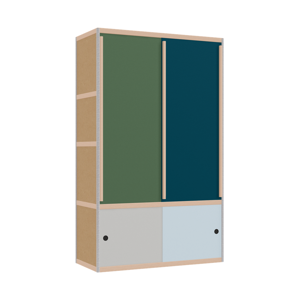 Wardrobe (198x120x52 cm)