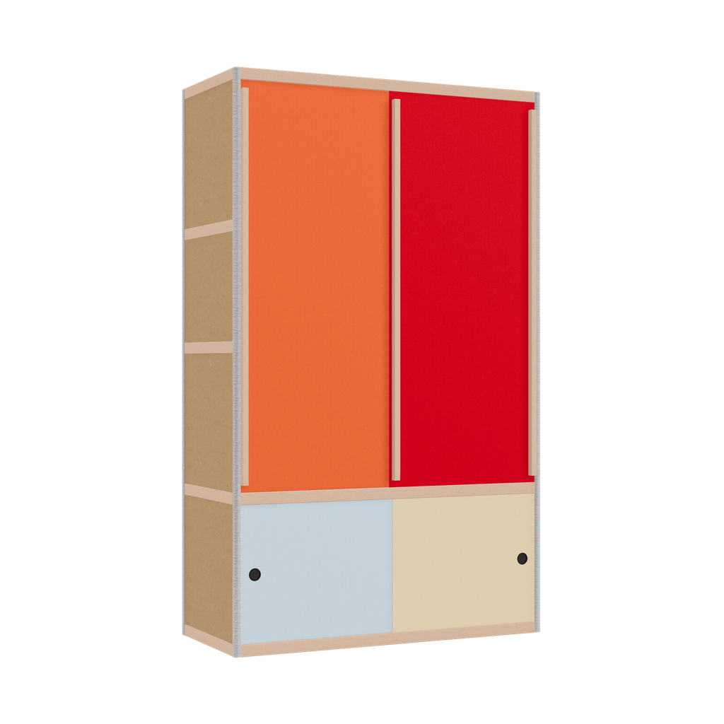 Wardrobe (198x120x52 cm)