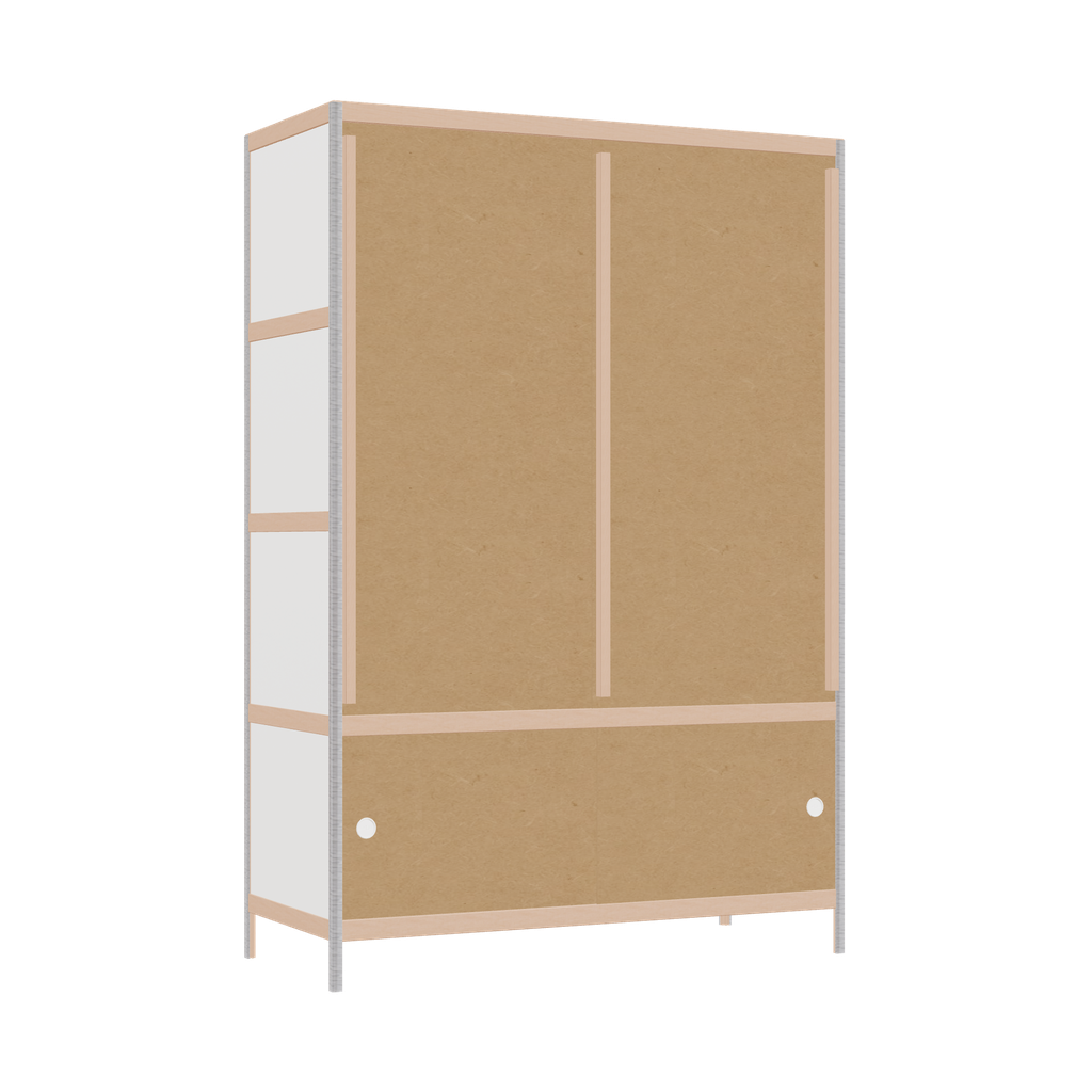 Wardrobe (178x120x52 cm)