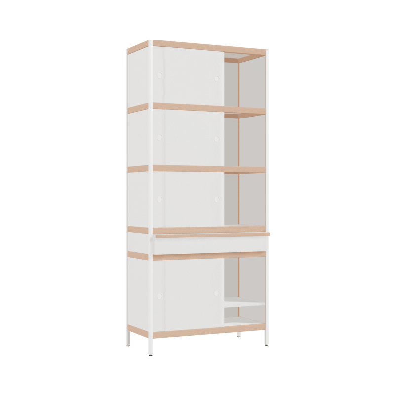 Armoire (206.5x90x42 cm)