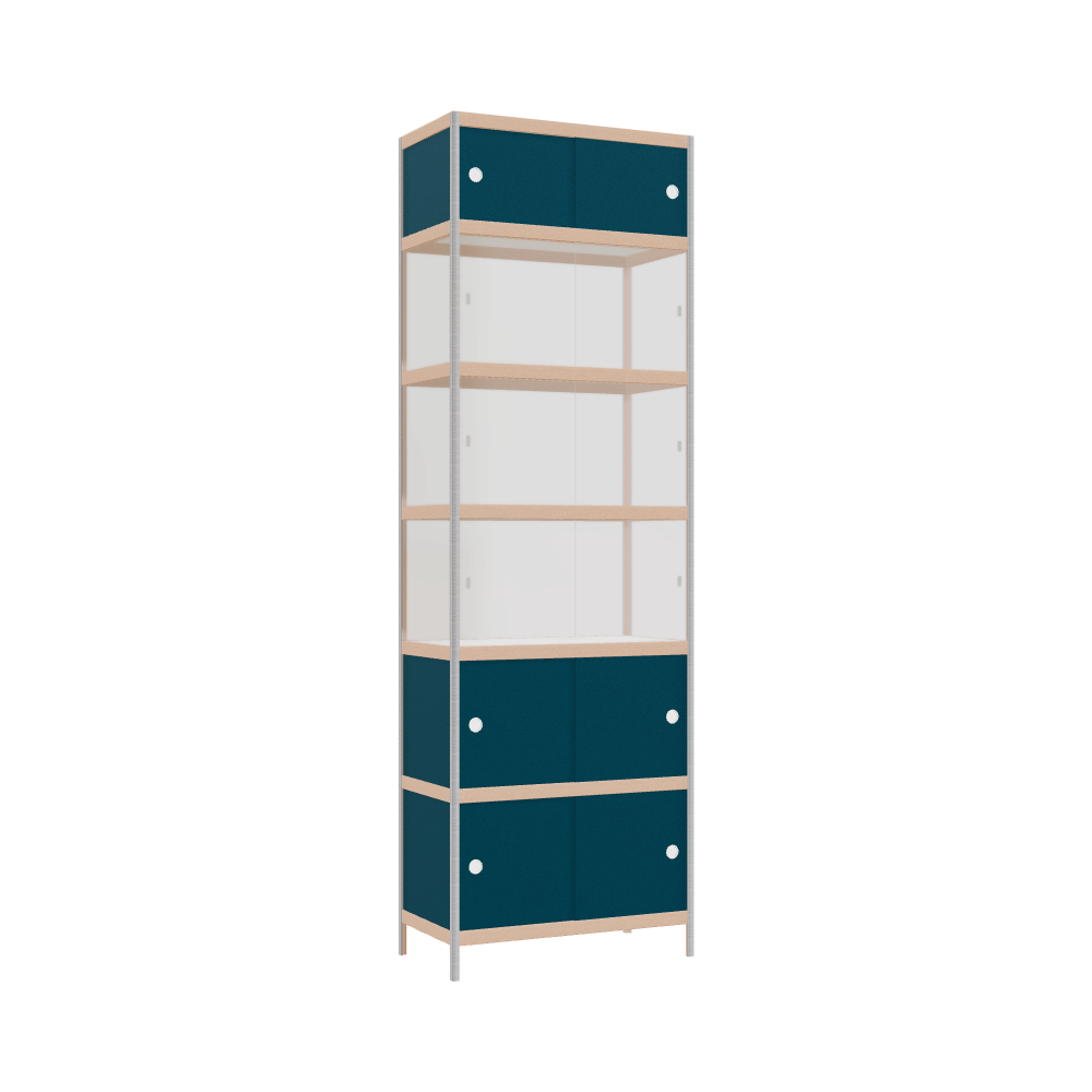 Vitrine (250x80x42 cm)