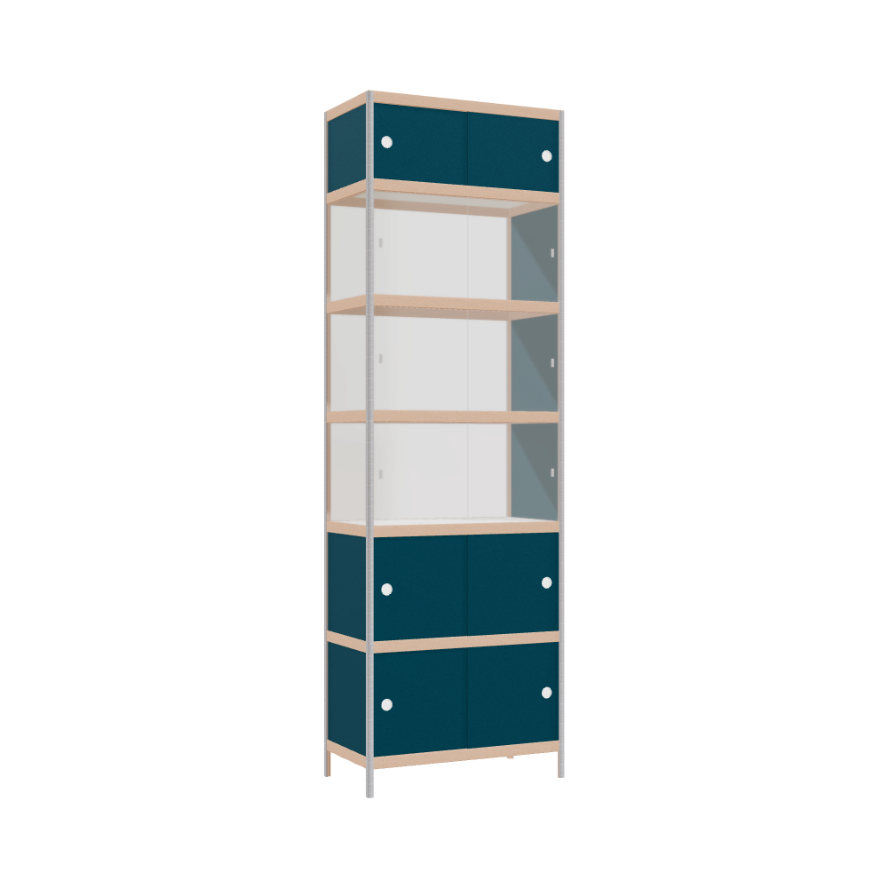 Vitrine (250x80x42 cm)