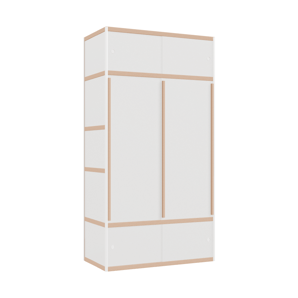 Kleerkast (229x120x62 cm)