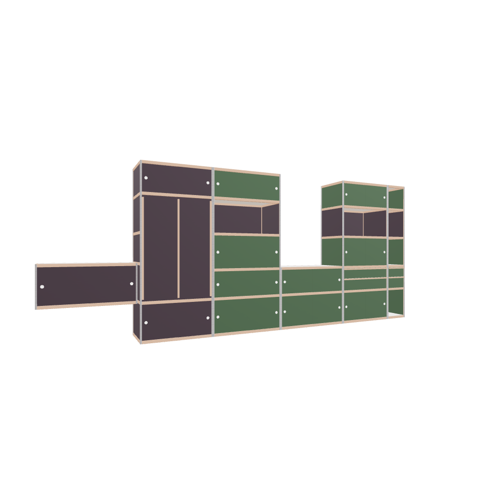 Furniture (239x592x62 cm)