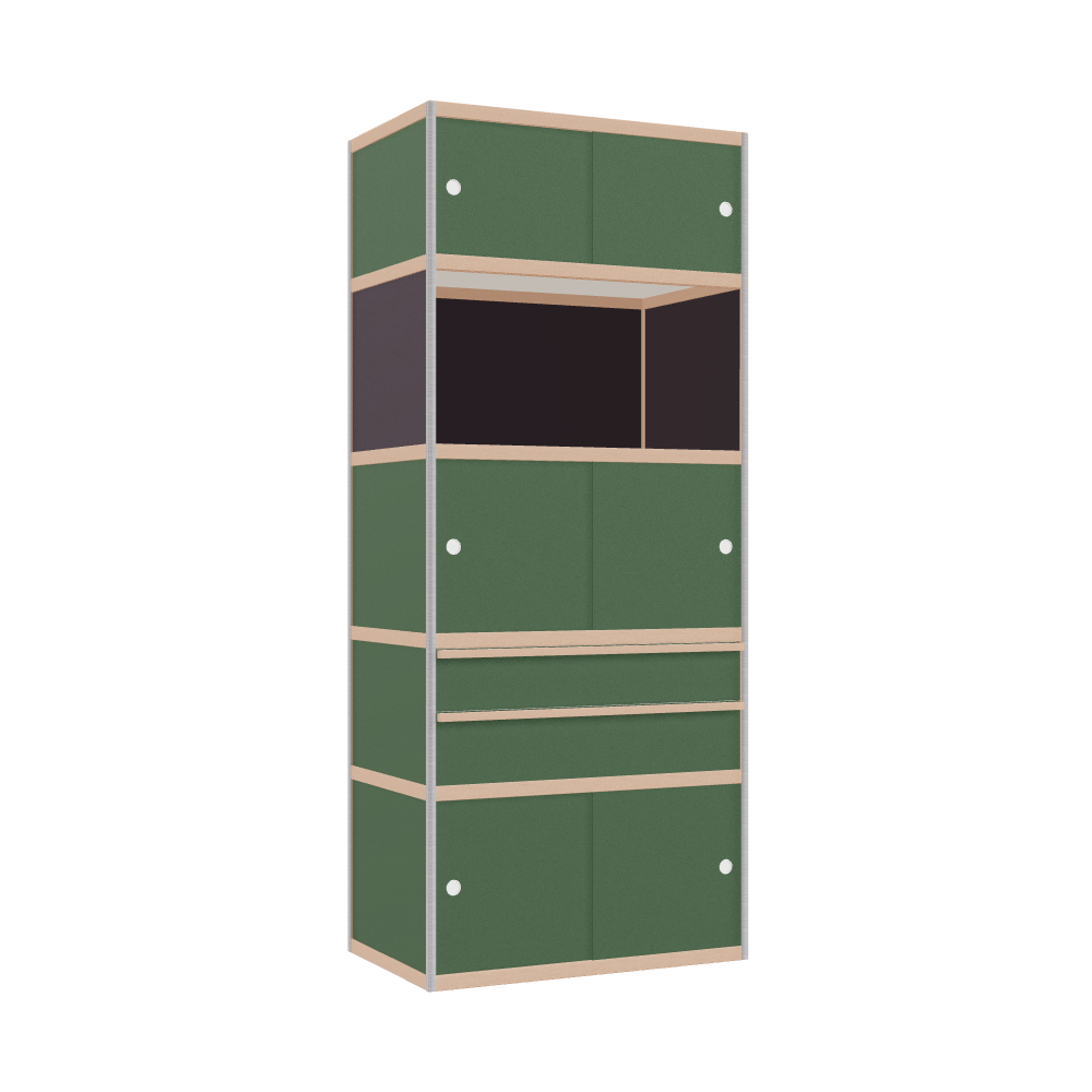 Kast (239x100x62 cm)