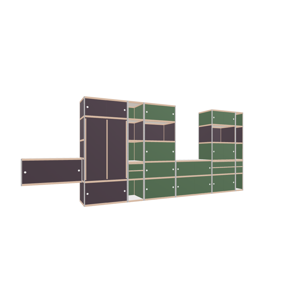 Furniture (239x594x62 cm)