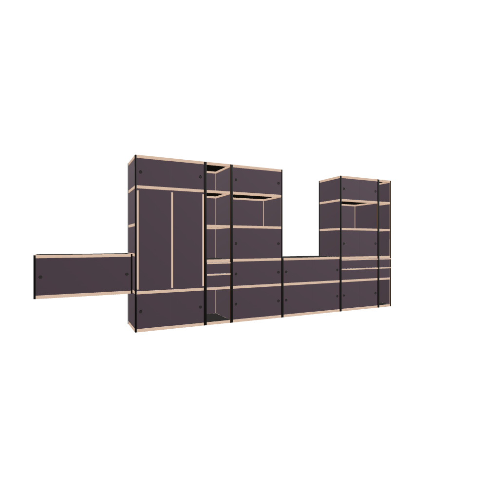 Furniture (239x594x62 cm)