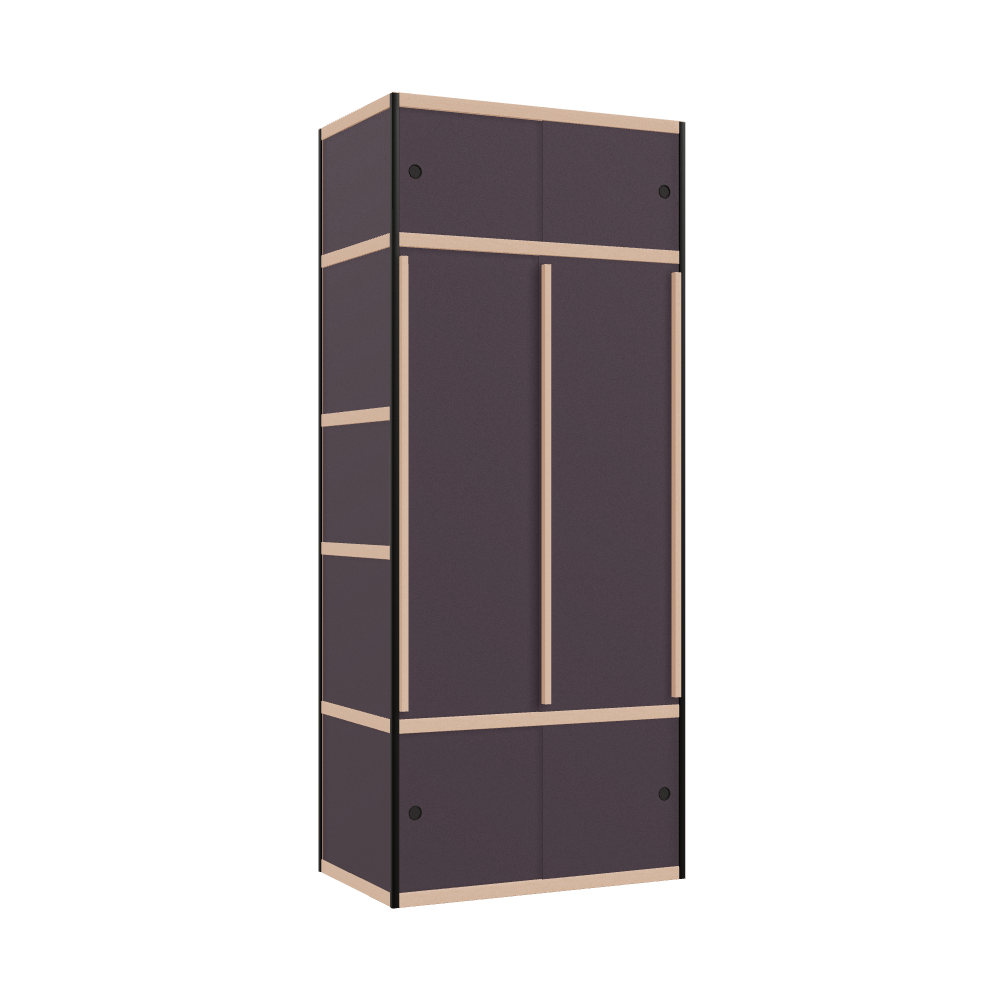 Penderie (239x100x62 cm)