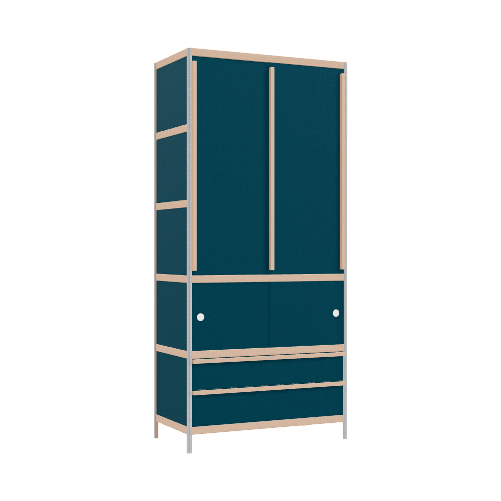 Wardrobe (219x100x52 cm)