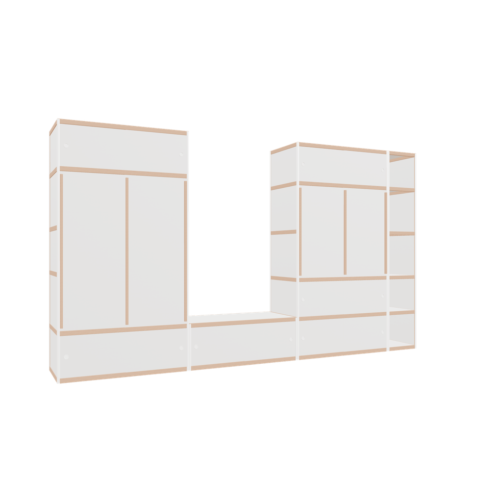 Furniture (229x402x62 cm)