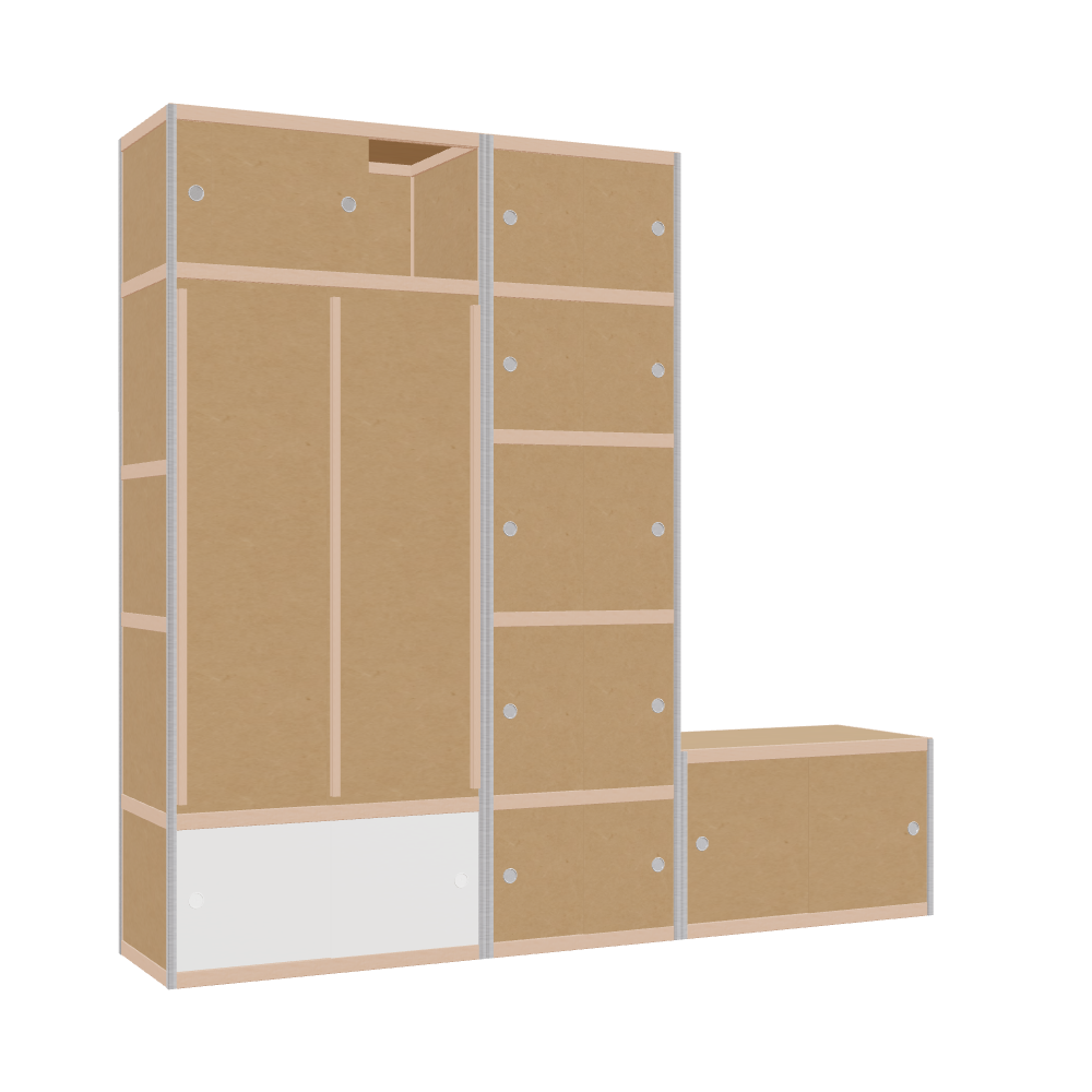 Furniture (229x242x52 cm)