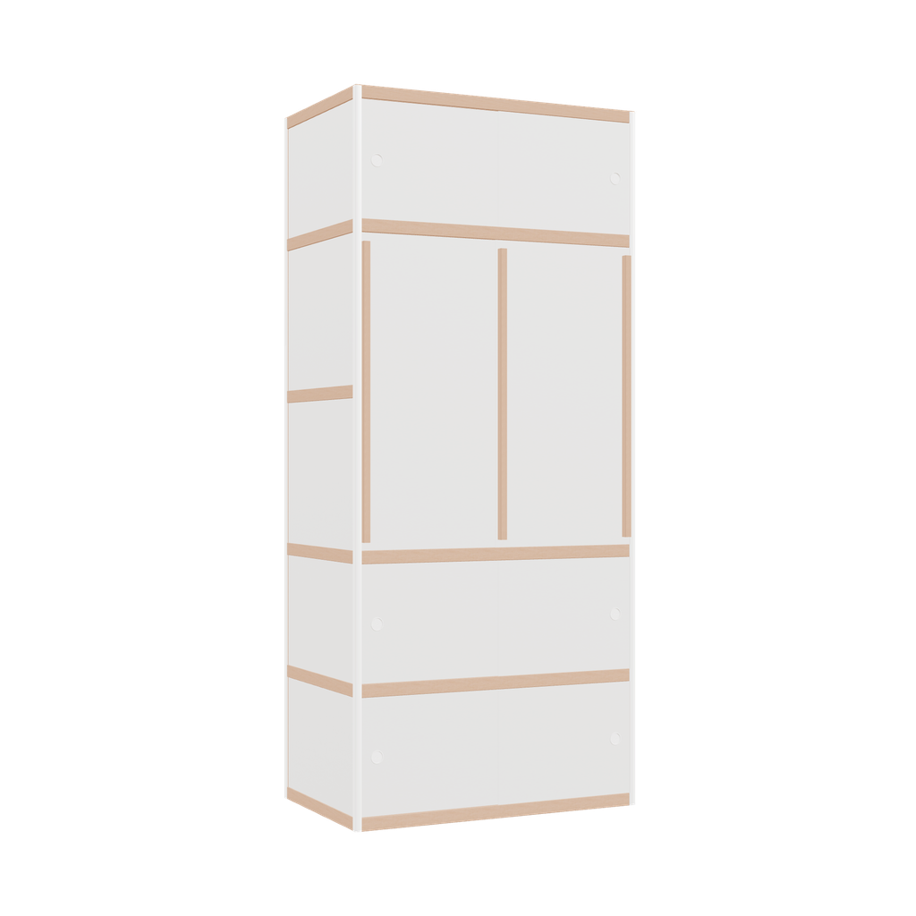 Penderie (229x100x62 cm)