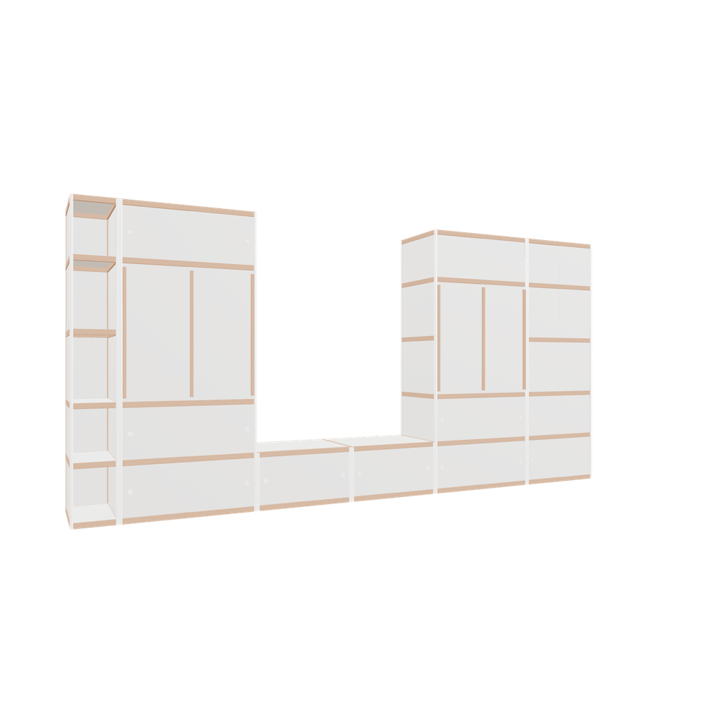 Furniture (229x472x62 cm)