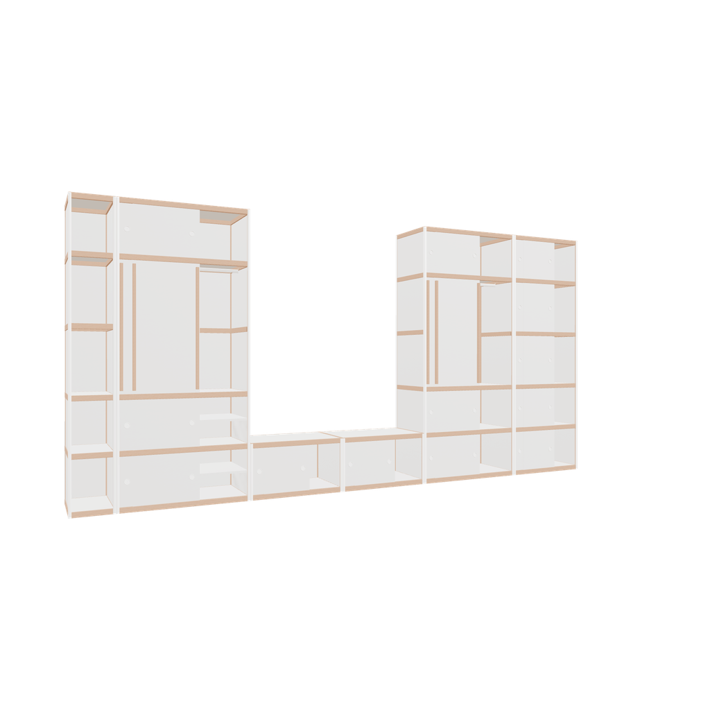 Furniture (229x472x52 cm)