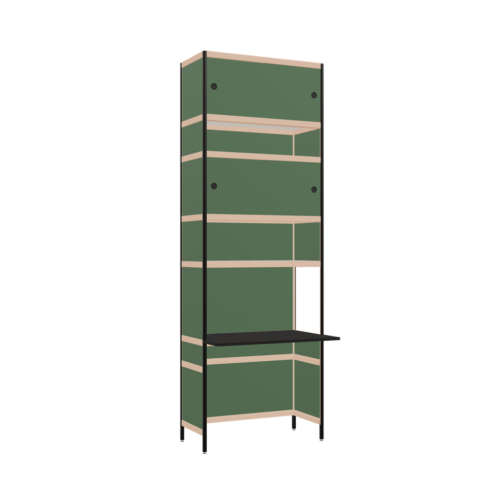 Cantilevered desk (261.5x90x63.6 cm)