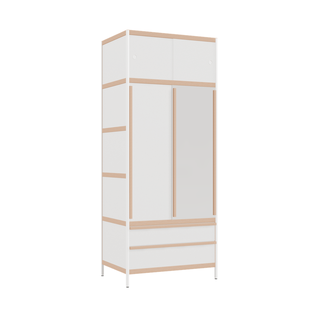 Kleerkast (220x90x62 cm)