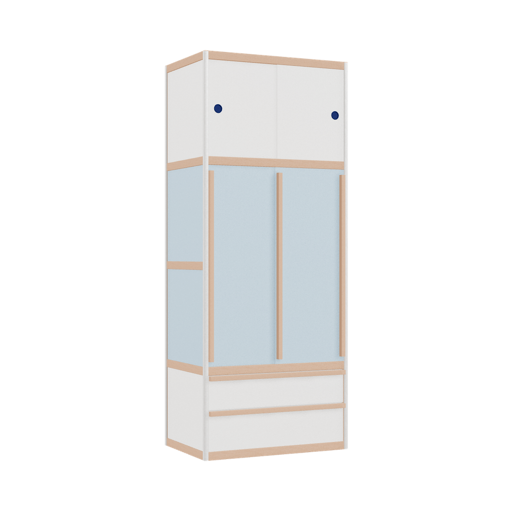 Kleerkast (198x80x52 cm)