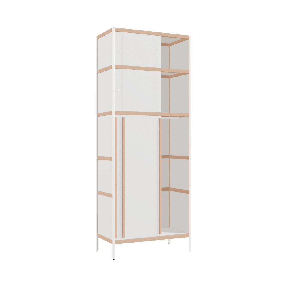Wardrobe (256x100x52 cm)