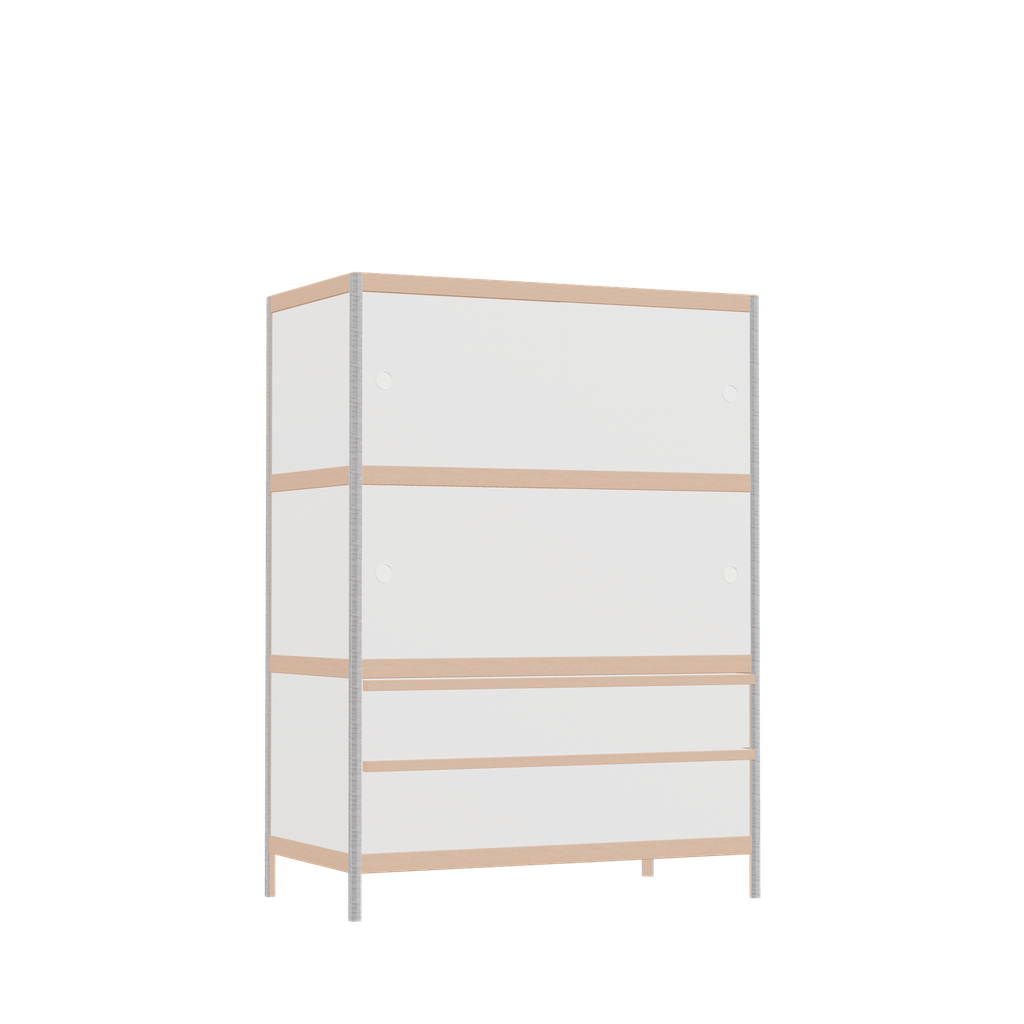 Armoire (137x100x52 cm)