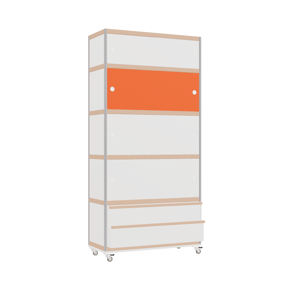 Armoire (208x100x42 cm)