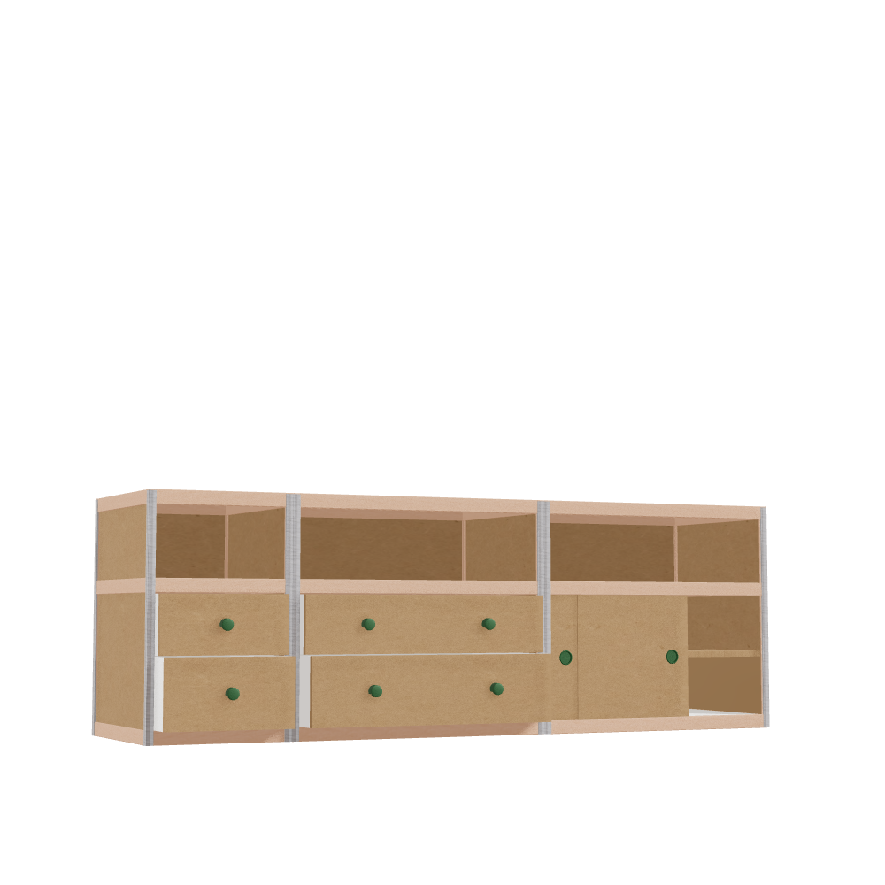 Meubels (69x202x52 cm)