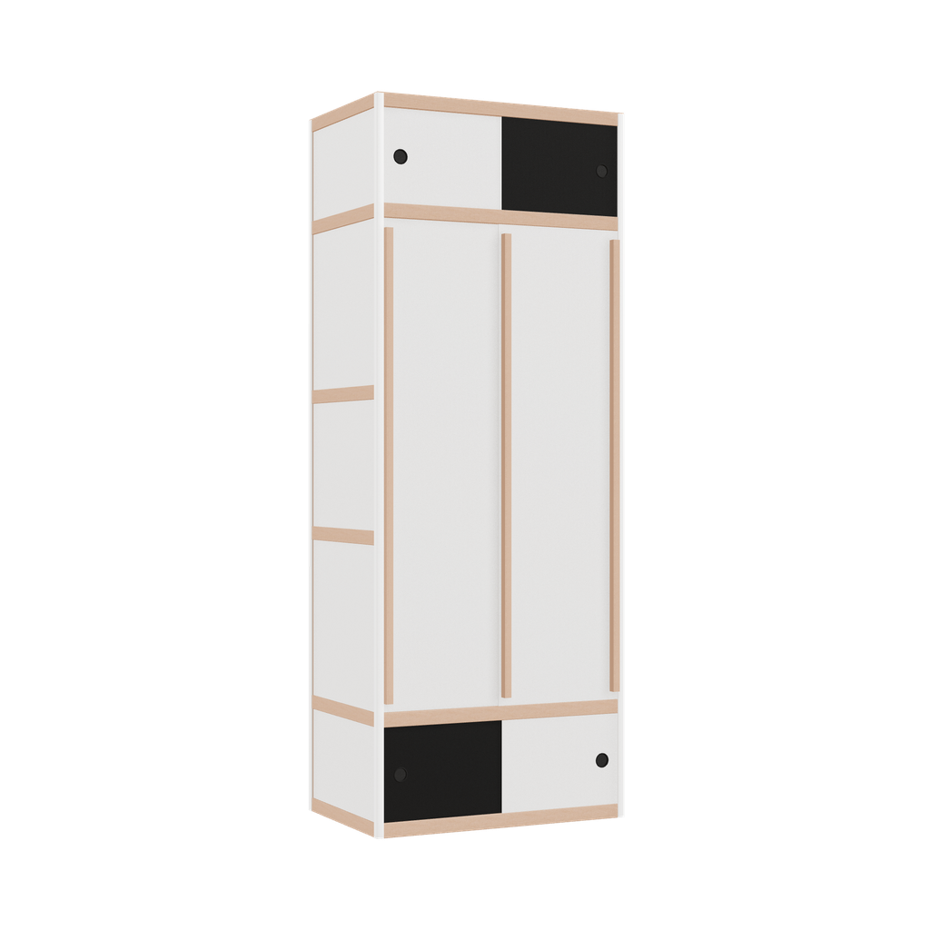 Kleerkast (209x80x52 cm)