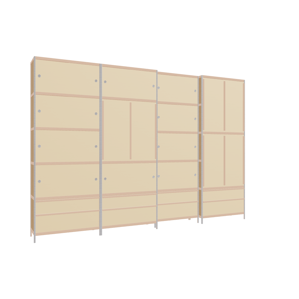 Meubles (269x390x42 cm)