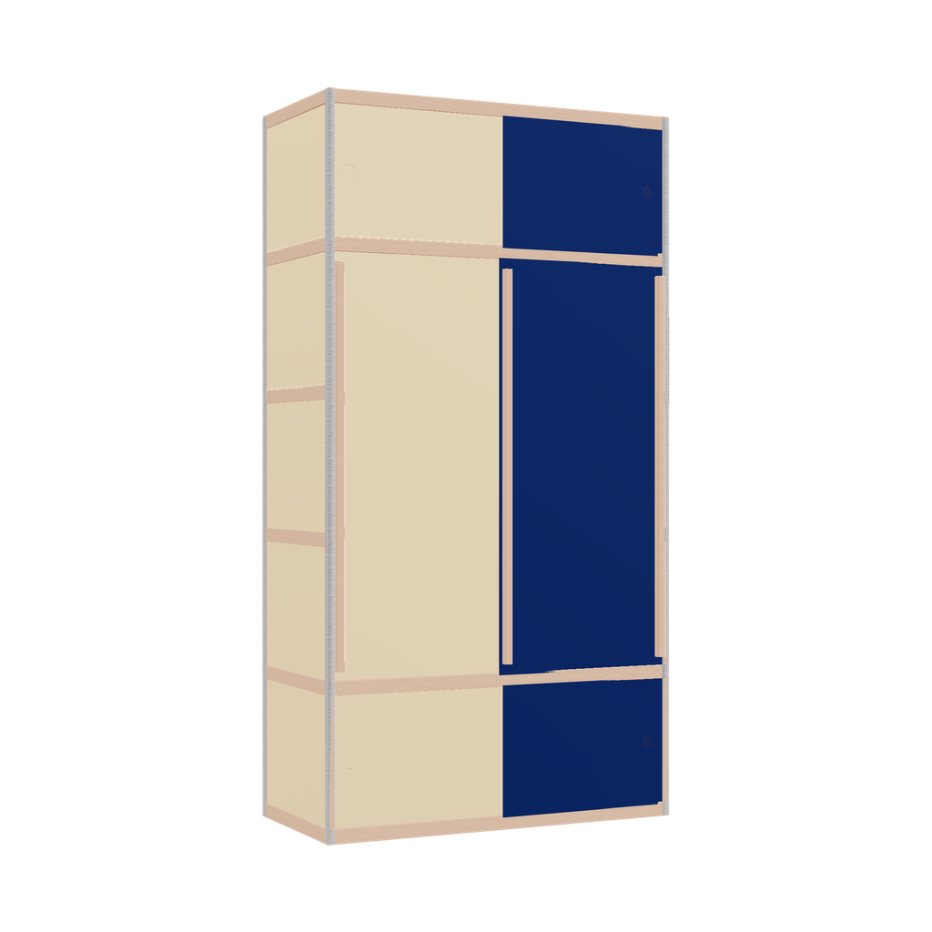 Kleerkast (209x110x52 cm)