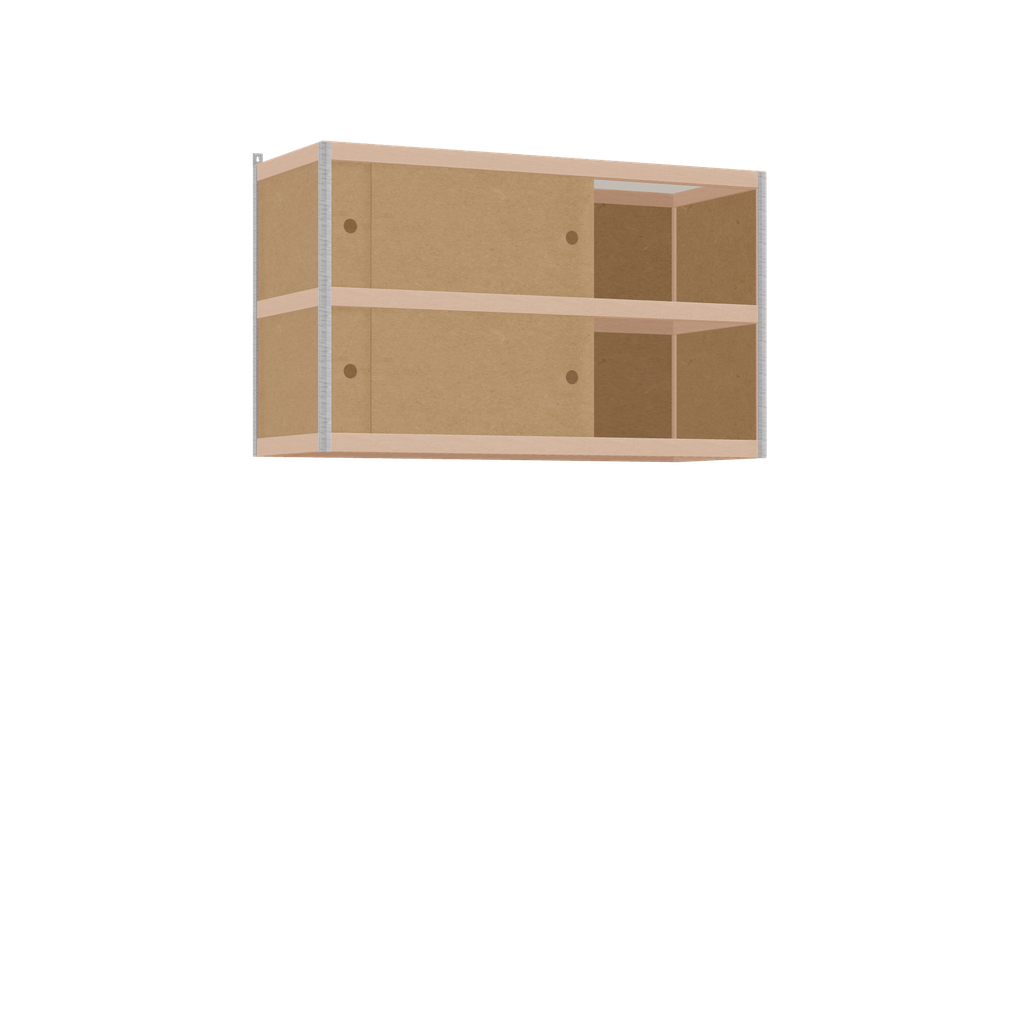 Zwevende kast (66x110x42 cm)