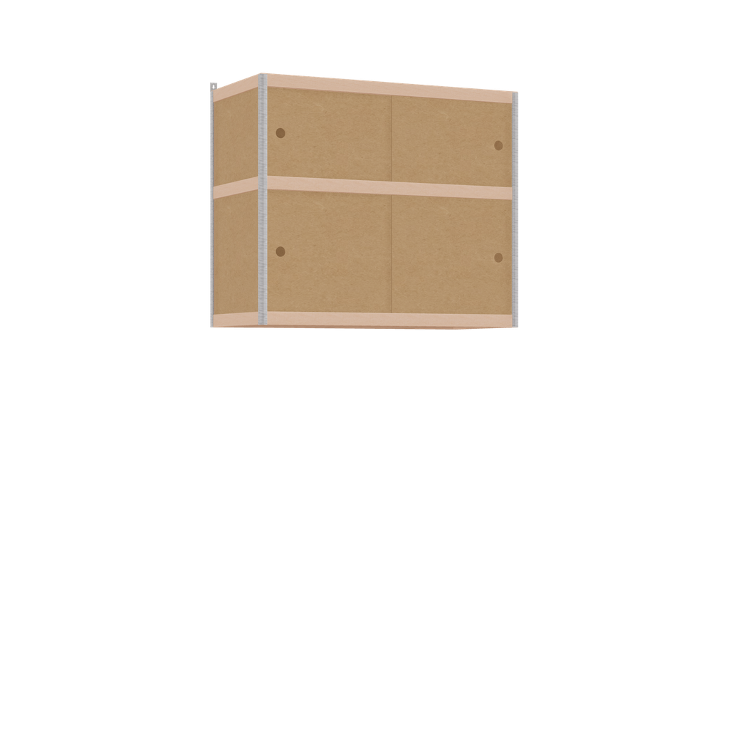 Zwevende kast (76x90x42 cm)