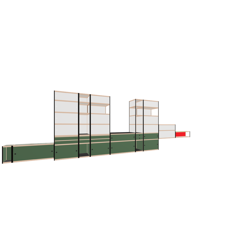 Meubles (240x864x62 cm)