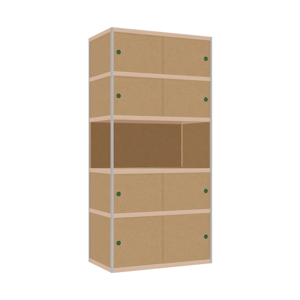 Kast (229x110x62 cm)