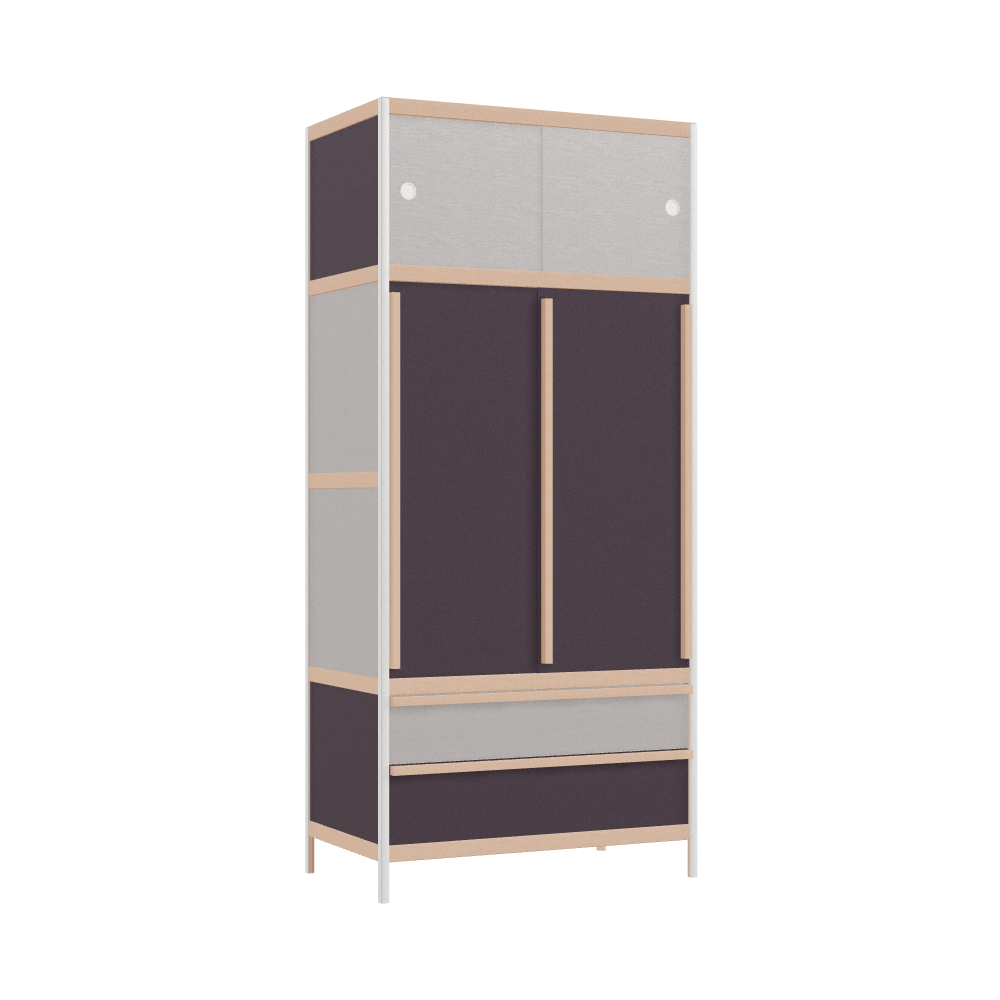 Wardrobe (198x90x52 cm)