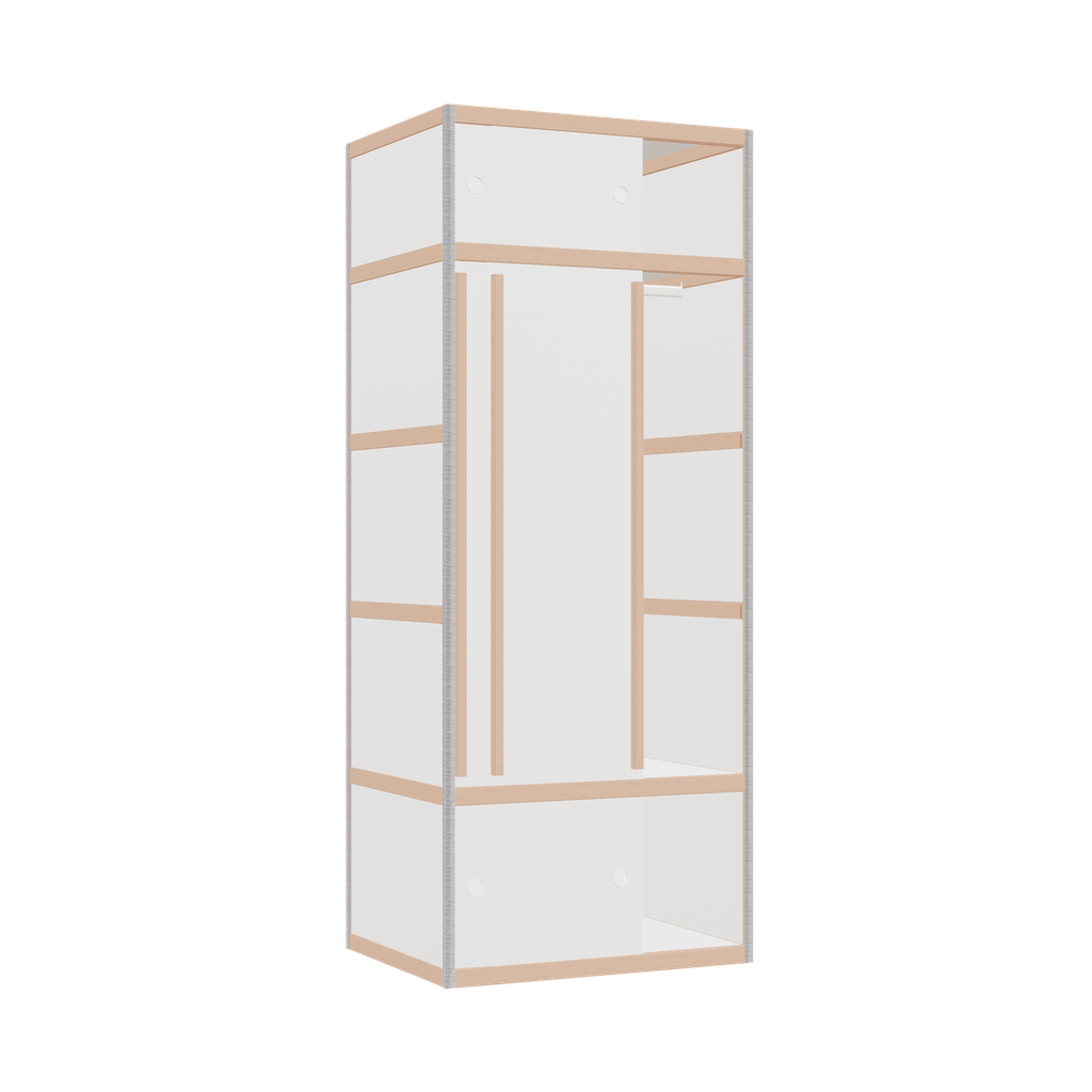 Wardrobe (199x80x62 cm)