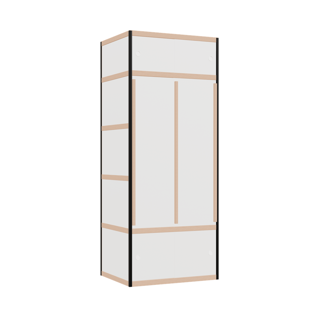 Wardrobe (199x80x62 cm)