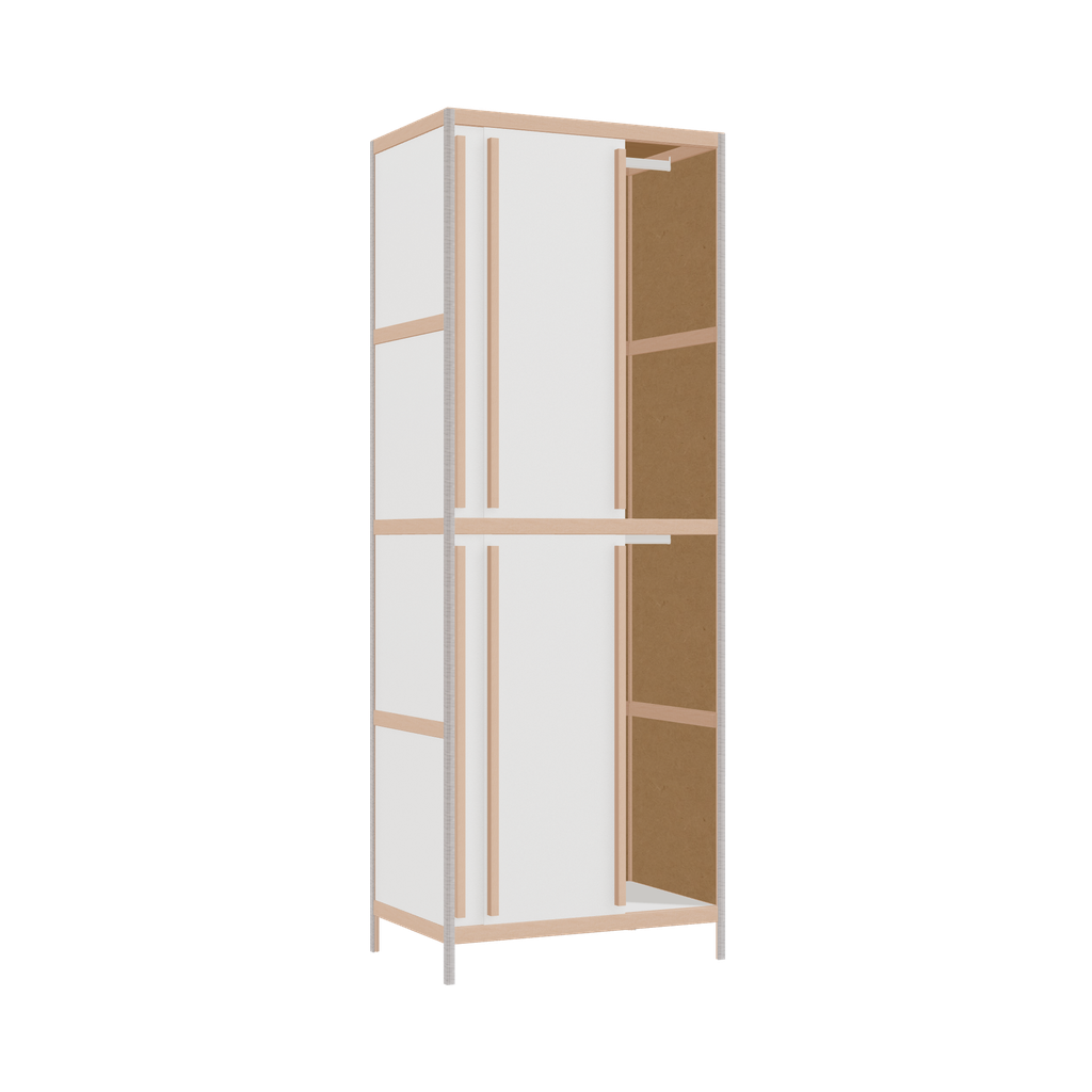 Wardrobe (218x80x52 cm)
