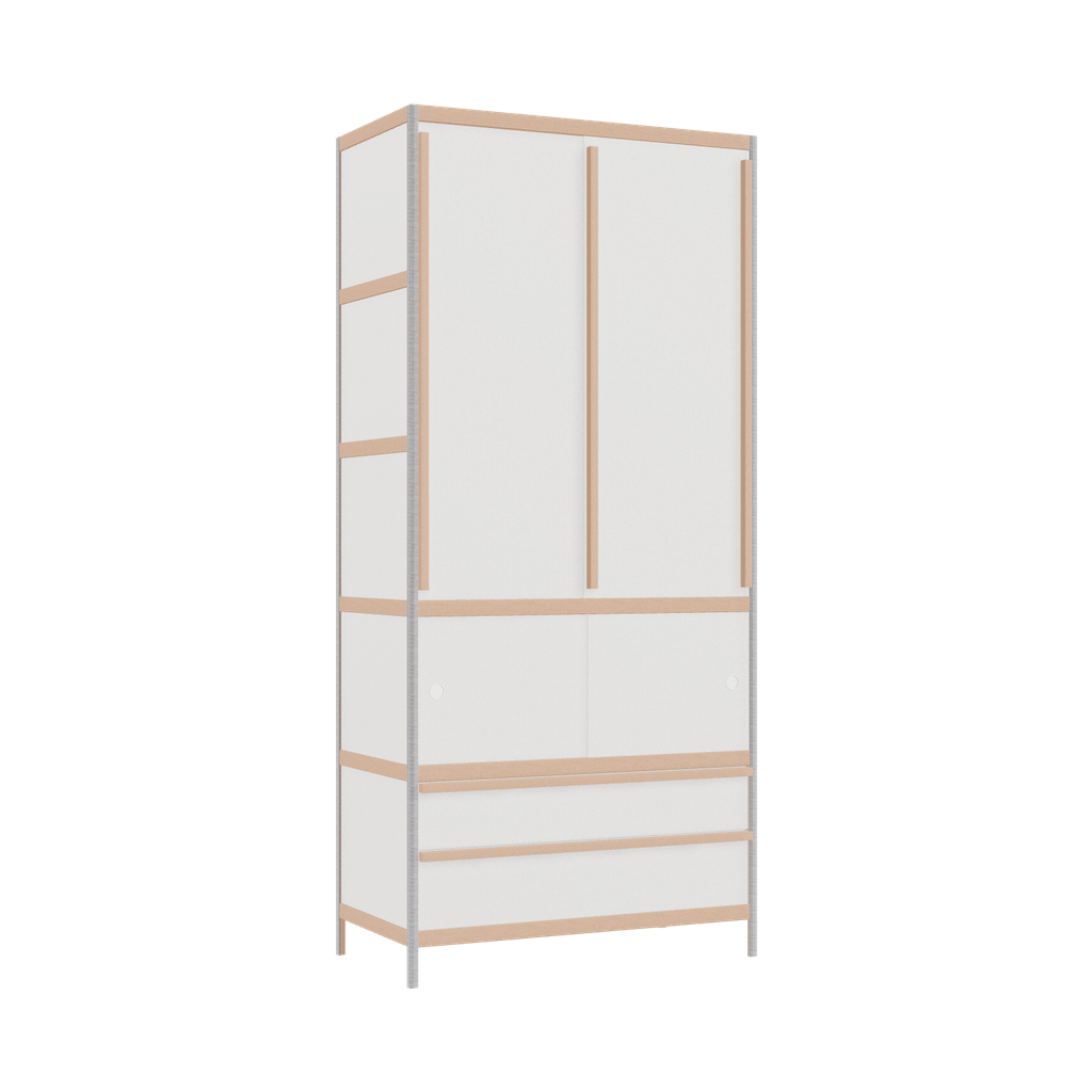 Wardrobe (219x100x52 cm)