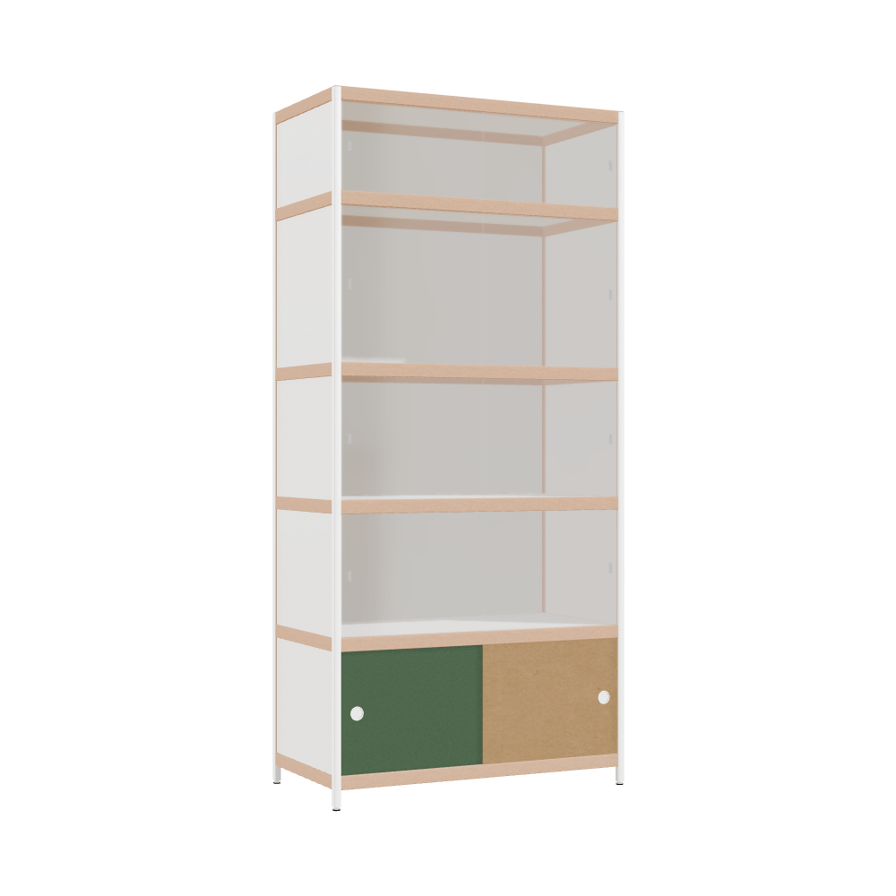 Vitrine (215x100x52 cm)