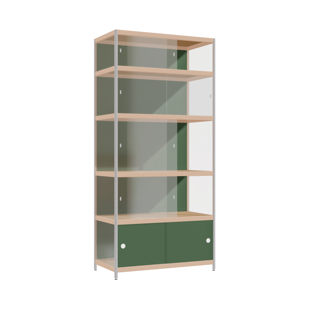 Display cabinet (215x100x52 cm)